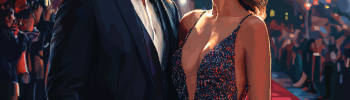 Jennifer Lopez and Ben Affleck in a reflective and emotional atmosphere. Pixel art by WigTea.